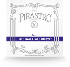PIRASTRO ORIGINAL FLAT-CHROME 4本セット Flat-Chromesteel Upright Bass Strings (and Original Flat-Chrome)